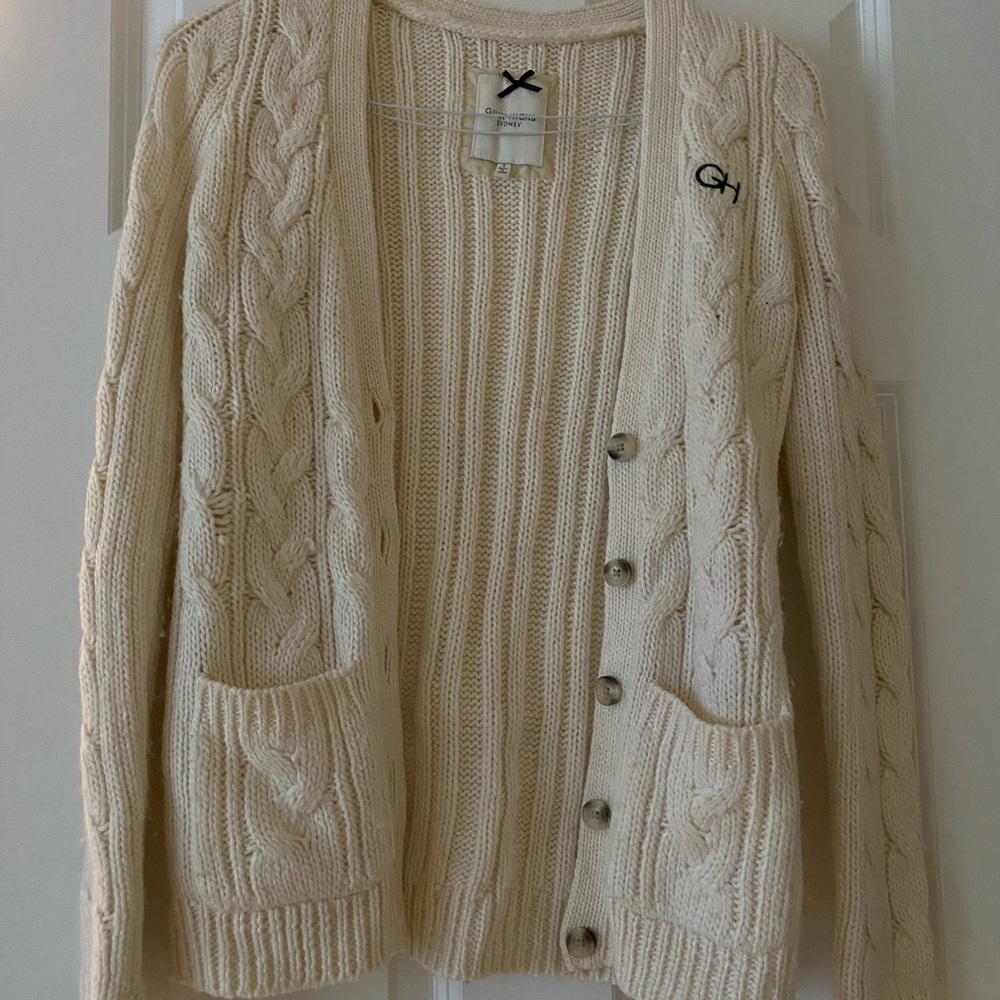 Gilly Hicks Ivory cardigan